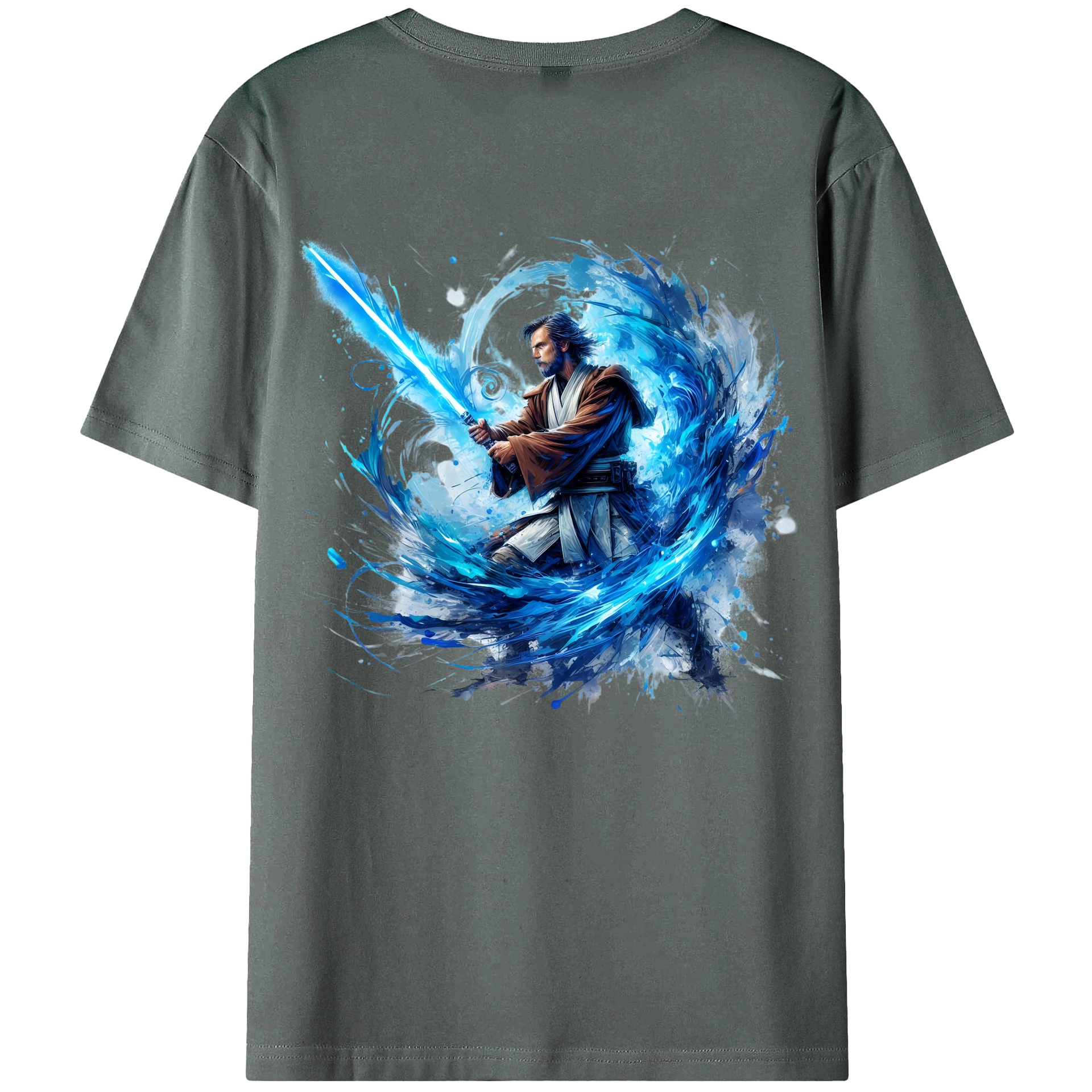 （画像用） スター・ウォーズ Star Wars 綿100％ メンズ半袖Tシャツ（バックプリント） 通気性